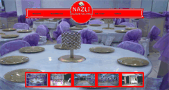 Desktop Screenshot of nazlidugunsalonu.com
